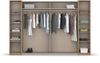 rauch Kleiderschrank, Dreh- und Schwebetürenschrank KRONACH, 4-türig, Eiche Artisan, 311 x 210 x 59 cm Bild 5