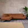 Bronx71 Ecksofa Kansas Leder cognac links Bild 2