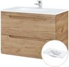 Bademöbel Komplett Set LUTON-56-CRAFT, Wotan Eiche Nb, B/H/T ca. 180/200/46 cm Bild 2
