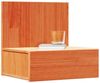vidaXL Nachttisch Wachsbraun 42 x 32,5 x 40 cm Massivholz Kiefer 873497 Bild 3