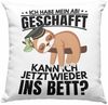 Trendation Dekokissen Trendation - Abi 2024 Geschenk Kissen mit Füllung 40x40 Bild 1