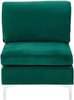 3-Sitzer Sofa Samtstoff grün EVJA Bild 5