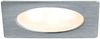 Paulmann Möbel Einbauleuchten Set Mini eckig LED 5x0,4W 2700K 3,6VA 230/12V 35x35mm Eisen gebürstet/Metall6897 Bild 2