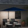 vidaXL Garten-Sonnenschirm 248,5 x 247,5 x 160 cm Polyester und Stahl 42003258 Bild 3