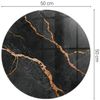 Tulup Tischplatte Tisch Glasplatte Ersatz Marmormuster mit Adern Glas Tischplatte Bild 4