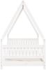vidaXL Kinderbett Weiß 90x190 cm Massivholz Kiefer 834508 Bild 5