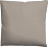 biberna 0455775 Renforce-Bettwäsche UNI, taupe, 1x 155x220 cm + 1x 80x80 cm Bild 2