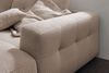 KAWOLA Sofa MIKA Ecksofa Cord taupe Longchair rechts 86 x 167 x 276 cm Bild 2
