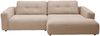 KAWOLA Sofa MIKA Ecksofa Cord taupe Longchair rechts 86 x 167 x 276 cm Bild 4