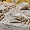 Karaca Geschirr-Set Bloom 24-teiliges Bone China Tafelservice für 6 Personen, Weiß Bild 3