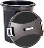 Universaltonne 75l sw mD mit Deckel, schwarz Bild 2