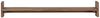 MiaMöbel Wandregal 50cm Massivholz Teak Modern Indien Indisch Bild 2