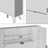 Schuhschrank Helge Weiß 108 x 107.5 cm Vicco Bild 5