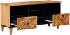 vidaXL Stauraumschränke Braun 100 x 33,5 x 46 cm Massivholz Mango 4018934 Bild 2
