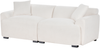 Sofa 3-Sitzer KORIO Bouclé Cremeweiß Bild 5