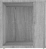 vidaXL Beistelltisch Grau Sonoma 33x33x34,5 cm Holzwerkstoff 816021 Bild 5