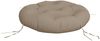 vidaXL Kissen Rund Taupe Ø 60 x 11 cm Oxford-Gewebe 361948 Bild 4