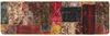 vidaXL Teppichläufer MARSA Mehrfarbig 80 x 250 cm Polyester und PVC 42023244 Bild 2