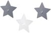 roba Wandhaken 'Little Stars' - Sterne Motiv - Wandgardarobe & Deko für Kinderzimmer - Grau / Weiß Bild 4