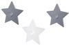 roba Wandhaken 'Little Stars' - Sterne Motiv - Wandgardarobe & Deko für Kinderzimmer - Grau / Weiß Bild 5