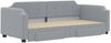 vidaXL Tagesbett Ausziehbar mit Schubladen Hellgrau 80x200 cm Stoff 3197665 Bild 3