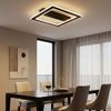 LED Deckenleuchte, Metall, schwarz, quadratisch, L 45 cm Bild 2