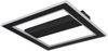 LED Deckenleuchte, Metall, schwarz, quadratisch, L 45 cm Bild 5