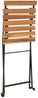 vidaXL Bistrostühle 6 Stk. Klappbar Massivholz Teak und Stahl 3152110 Bild 5