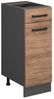 Küchenunterschrank R-Line Goldkraft Eiche 30 cm ohne Arbeitsplatte Vicco Bild 5