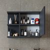 Roomart ADA Badmöbel – nur Spiegelschrank - H 45 x B 16 x T 60 cm • Anthrazit Bild 4