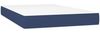 vidaXL Taschenfederkernmatratze Mittel Blau 120x200x20 cm Stoff 347760 Bild 2
