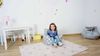 Knorrtoys 'Stars white' Kindersitzsack grau/weiß Bild 2
