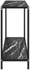 vidaXL Konsolentisch Schwarz 120 x 35 x 75 cm Hartglas [322842] Bild 3