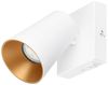 Wandstrahler SHARP Weiß Gold mit Schalter, Breite 10cm Bild 2