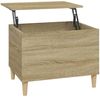 vidaXL Couchtisch Sonoma-Eiche 60x44,5x45 cm Holzwerkstoff 819567 Bild 2