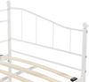Metallbett Skutskär 90x200cm Weiß en. casa Bild 5