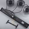 JUST LIGHT 14043-18 ELIO Pendelleuchte 3-flammig schwarz 3000K Bild 5