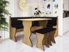 Eckbank Thomas (Farbe: Eiche Craft Golden / Hugo 100) Bild 2