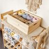 Creative Deco Holzkiste XXL Obstkiste Korb 40x30x13cm (1cm) mit Griffen ohne Deckel, mit Griffen, ohne Deckel Bild 3