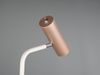 LED Leseleuchte Metall Coffee / Weiß, Spot schwenkbar, Höhe 151cm Bild 5