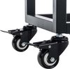 Kaminholzregal innen Metall BETTA - mit Rollen, 25x80x100 Brennholzregal innen Kaminholzständer Kaminholzhalter Feuerholzregal Innen Holz stapeln Wohnzimmer Bild 4