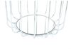 Beistelltisch / Pouf Comfortable 110 Petrol / Silber Bild 3