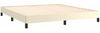 vidaXL Bettgestell Creme 180x200 cm Kunstleder 346918 Bild 4