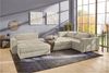 Wohnlandschaft Bornholm / Brixen, Polyester, Stoff, Beige, Grau, 379 x 86 x 227 cm Bild 3