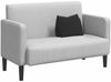 vidaXL Rückenkissen Schwarz 45 x 20 x 35 cm Cordstoff 42015025 Bild 3