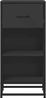 vidaXL Sideboard Schwarz 35,5x35x76 cm Holzwerkstoff und Metall 848954 Bild 4