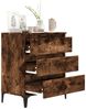 vidaXL Sideboard Räuchereiche 60x35x70 cm Holzwerkstoff 823053 Bild 4