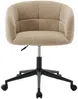 Vente-unique - NOMITIO Office chair Stoff Beige - B 57 cm x H 79 cm71 cm x L 61 cm Bild 2