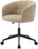Vente-unique - NOMITIO Office chair Stoff Beige - B 57 cm x H 79 cm71 cm x L 61 cm Bild 4