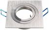 Heitronic Nr. 500592-HE Einbaustrahler DL7801 Eckig Alu gebürstet GU10 78mm Bild 3